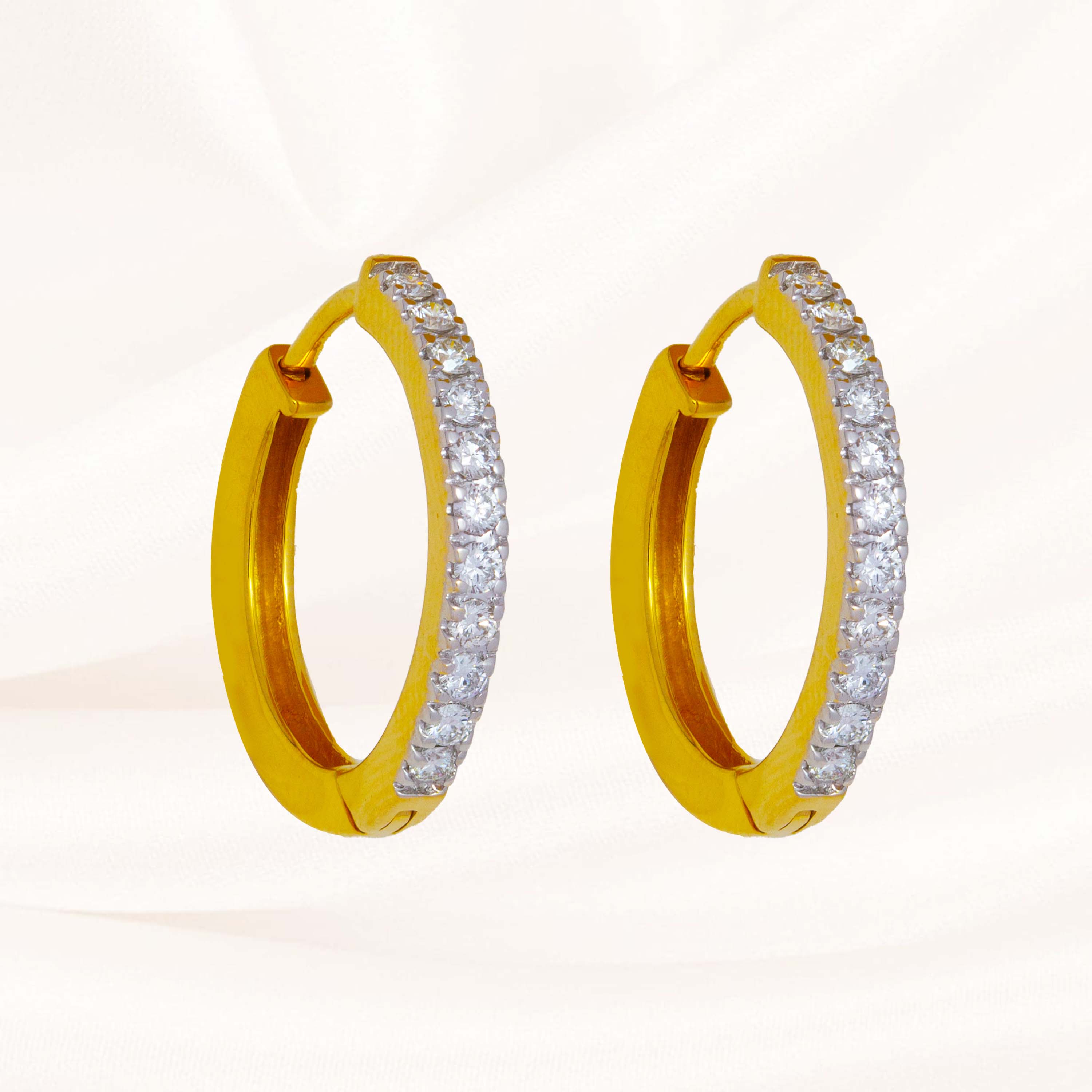 Designer Diamond Earrings Set For Women