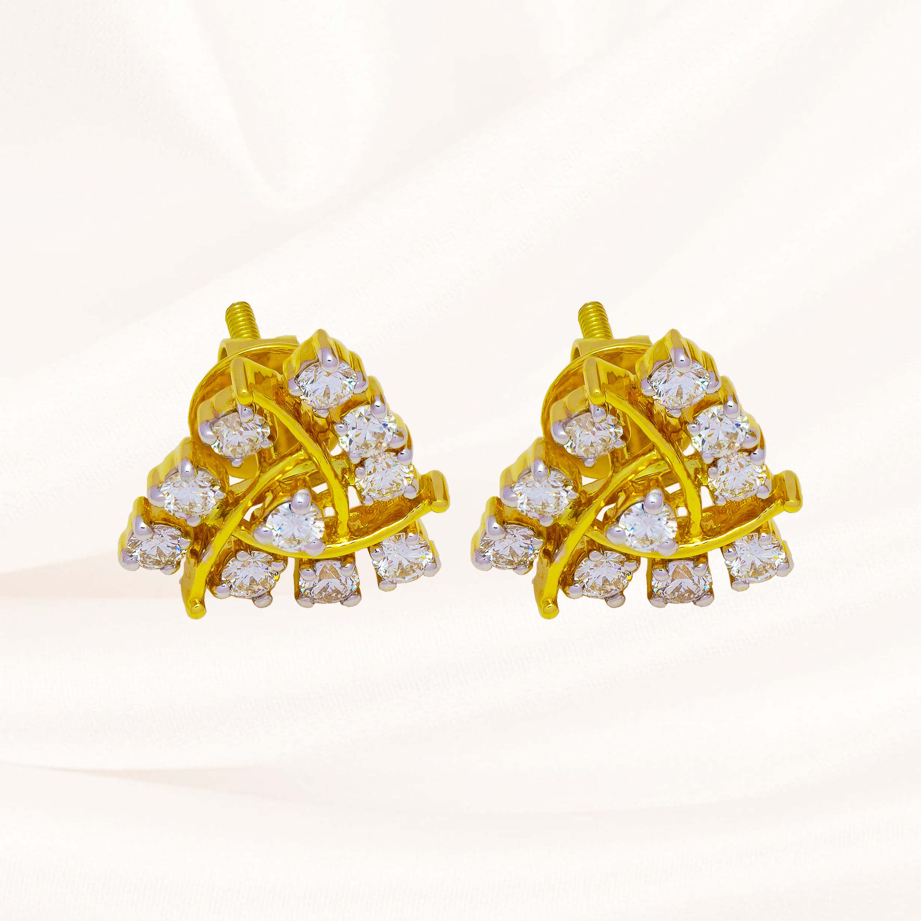 Diamond Stud Earrings For Women